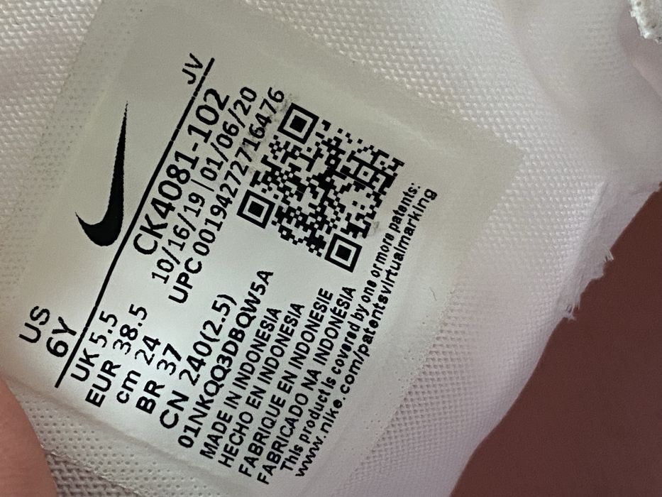 Nike 38,5 Renew Element różowo kremowe