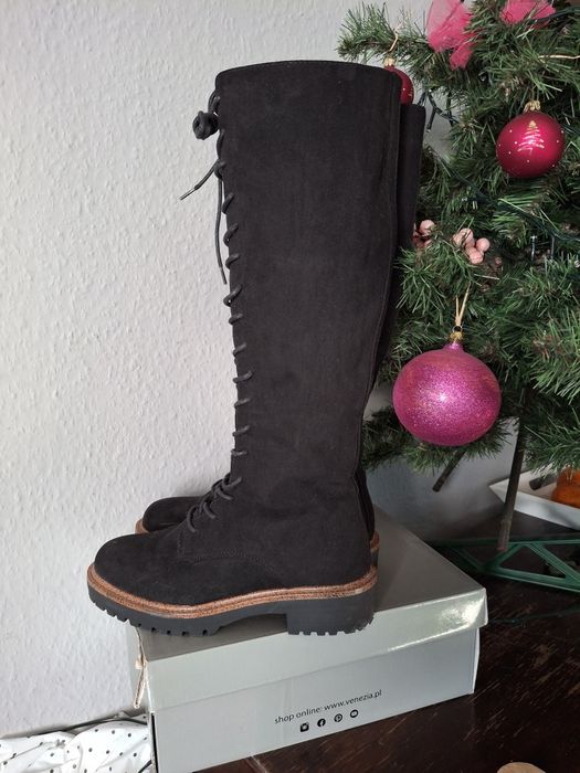 Asos  wysokie buty damskie 37