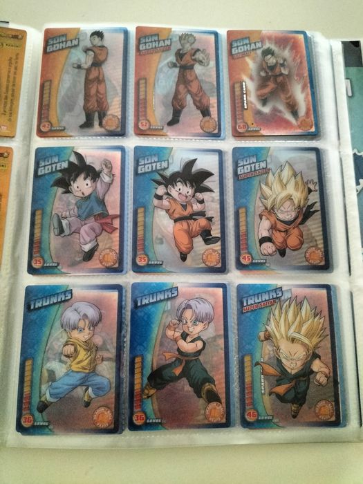 Coleção completa de Trading Cards Dragon Ball Super