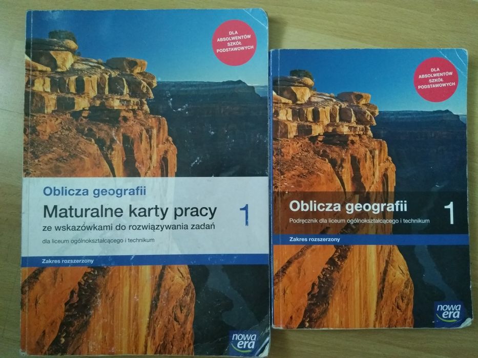 Oblicza geografii 1 podręcznik + ćwiczenia