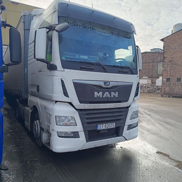 MAN TGX 500 Low Deck  TGX 500 XXL Retarder Low deck Mega regulowane siodło