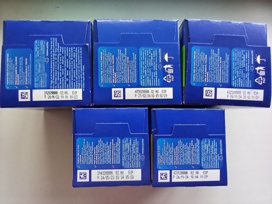 Тампоны  Тампакс