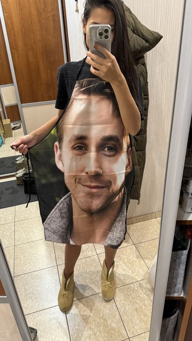 Актеры Райан Гослинг модный фартук кухня ryan gosling драйв накидка