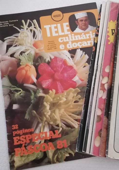 Revistas Tele Culinária especiais de épocas, chefe Silva (17) por 10€