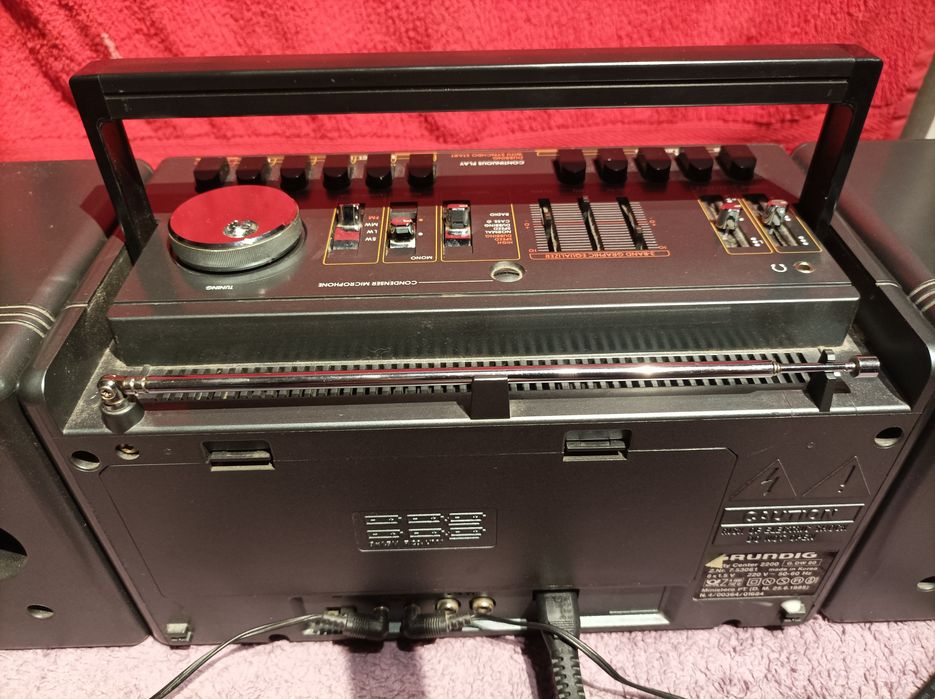 Radomagnetofon vintage,Grundig Party Center. Rzadki model.! Super stan