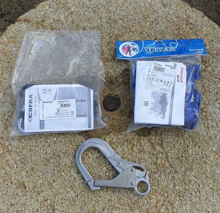 Arnês e Corda de Segurança NOVO