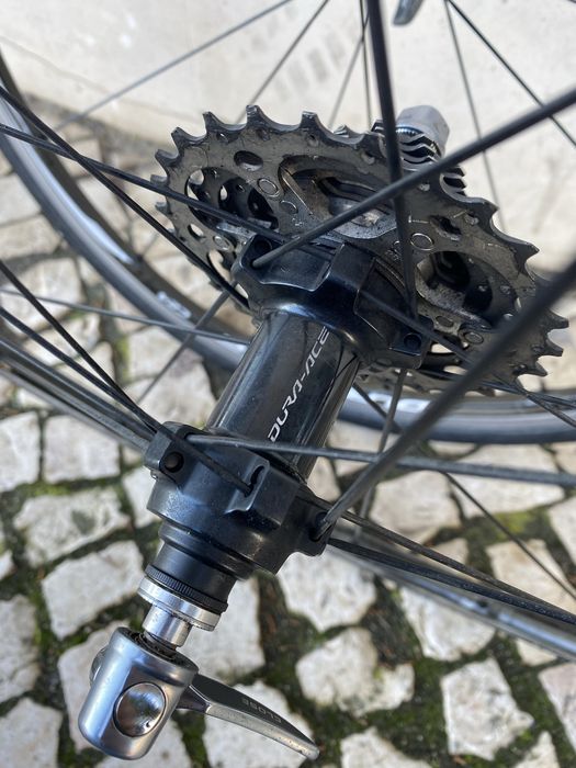 Rodas de estrada Shimano Dura-ace - Carbono, como novas