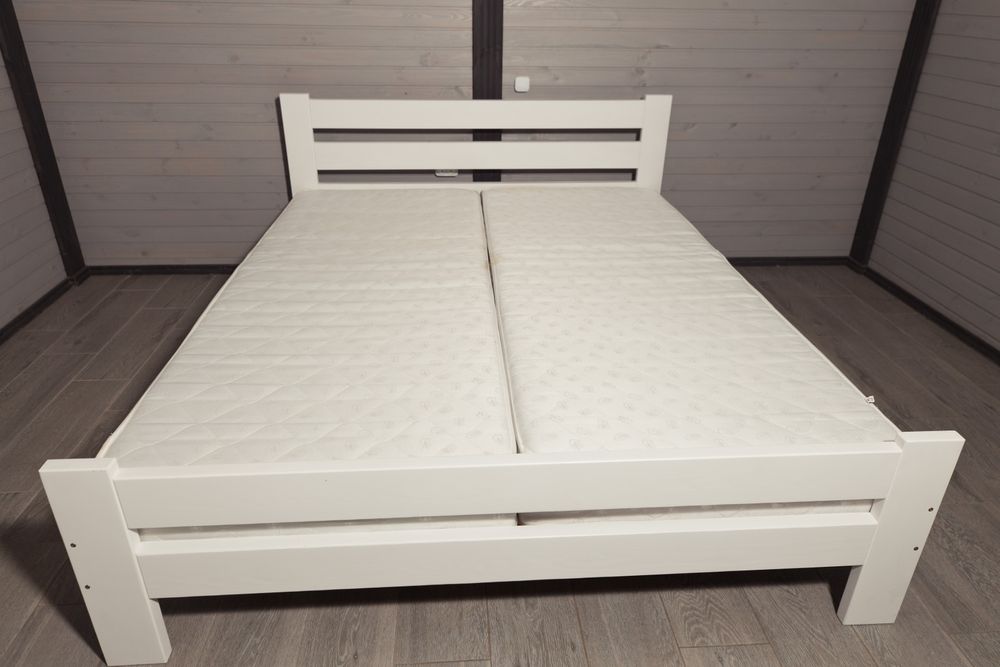 Ліжко дерев'янне. Ліжка з дерева Двоспальне. кровать деревянная . Кров