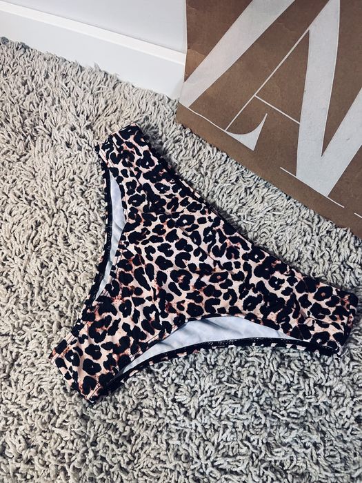 Majtki kapielowe bikini rozm m panterka