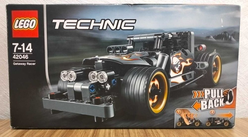 LEGO Technic 42046 Getaway Racer Wyścigówka zbiegów z 2016 r