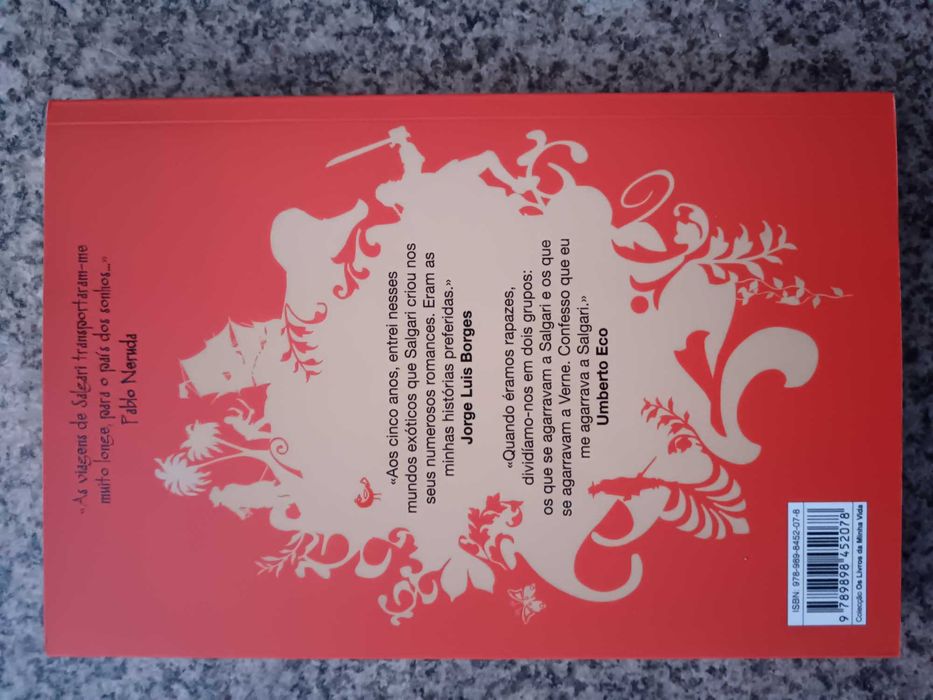 Livros - Sandokan e O Corsário Negro