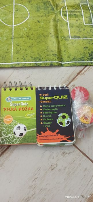 Super quiz Piłka nożna wewnątrz nowa