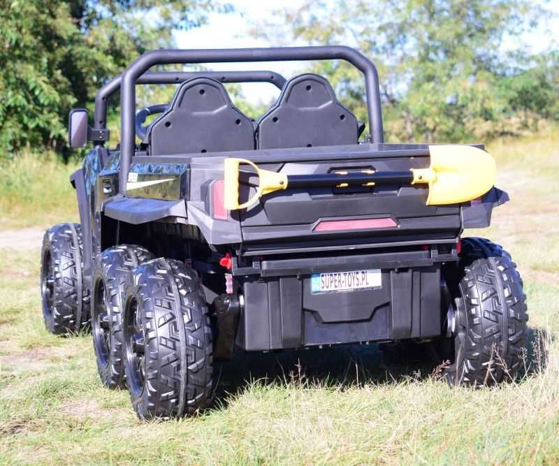 BAWIBUS.PL Auto samochód na akumulator BUGGY 6 KOŁOWY 800Wat 2osobowy