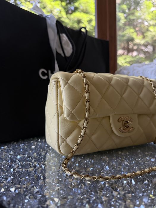 Torebka CC mini flap pearl chanel