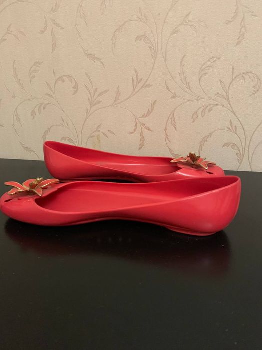 Жіночі балєтки Dsquared 3d floral Gelly Balet flats