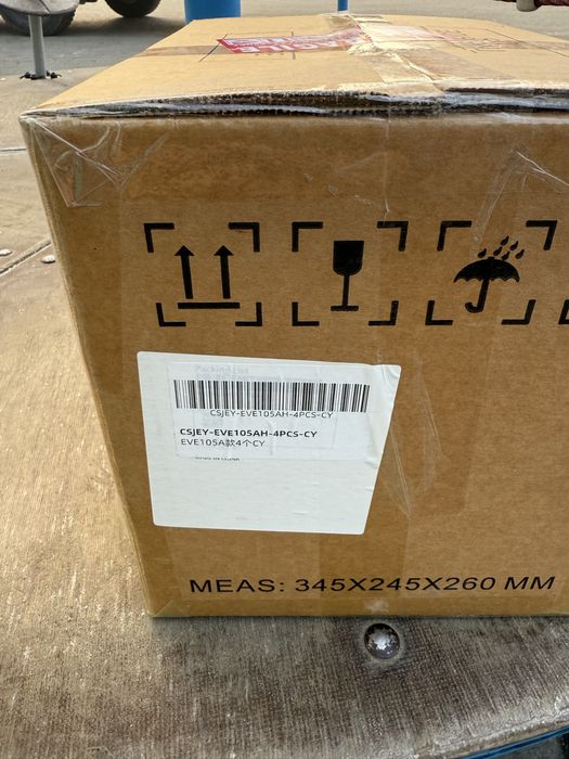 Комірки eve 105 ah LifePO4 3.2v  акумулятор eve   105  акб  ячейка  Р