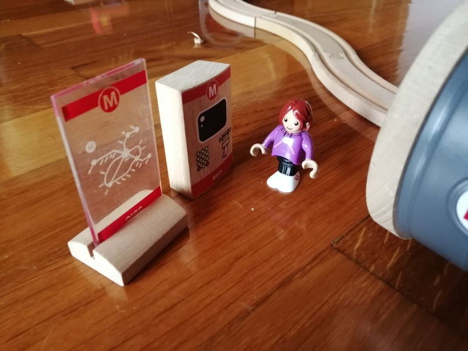 Comboio metro city playmobil