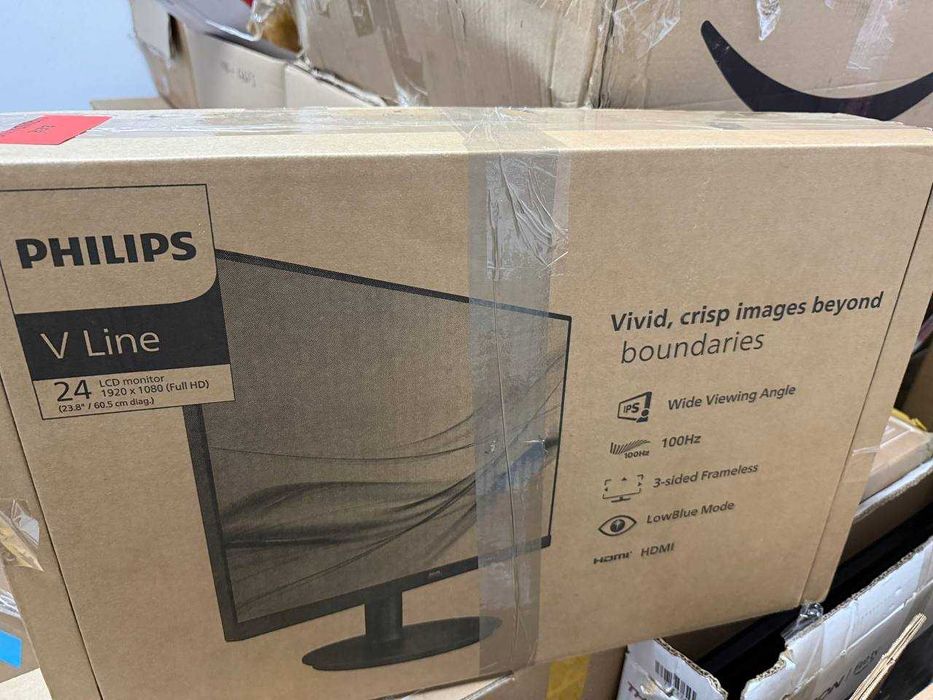 Monitor Philips V-Line 241V8AW (24", Branco) – Excelente estado!