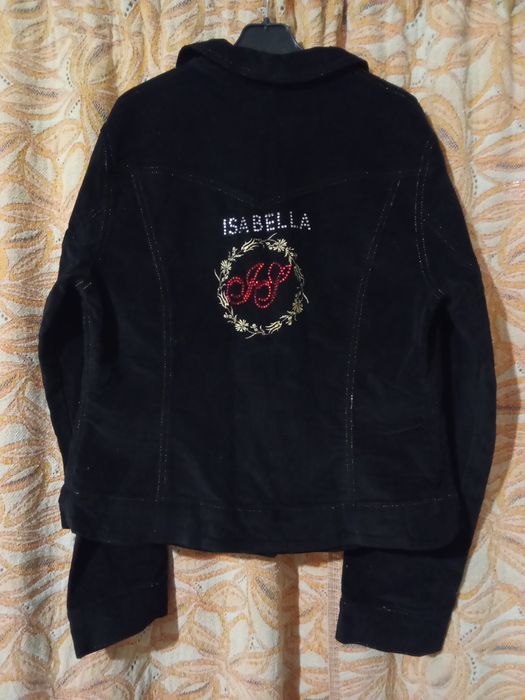Кофта джинсова жіноча чорна Isabella's Secret