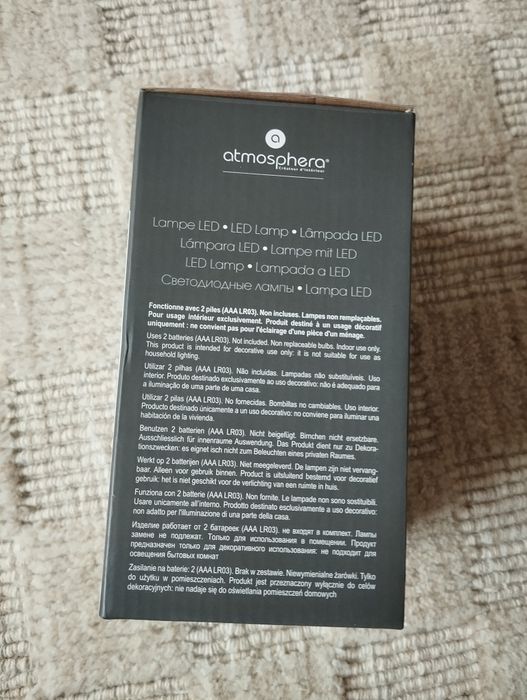 Candeeiro portátil sem fios Atmosphera Novo