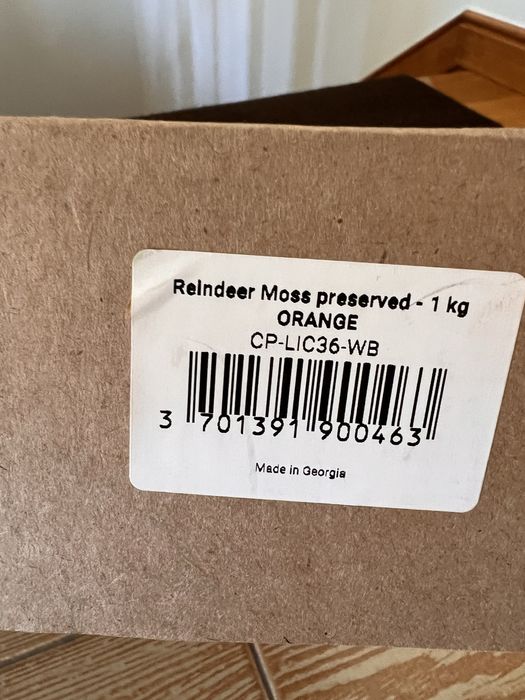 Musgo rena preservado 1kg