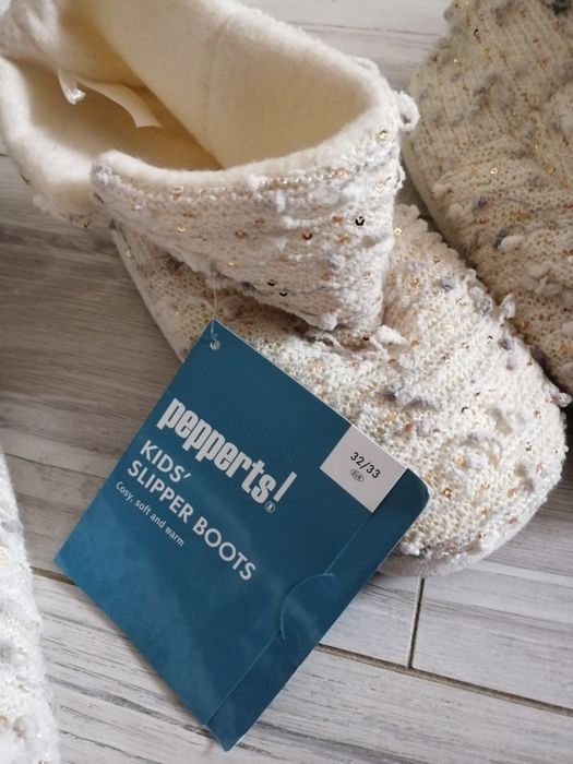 Kapcie bambosze dziecięce 32/33