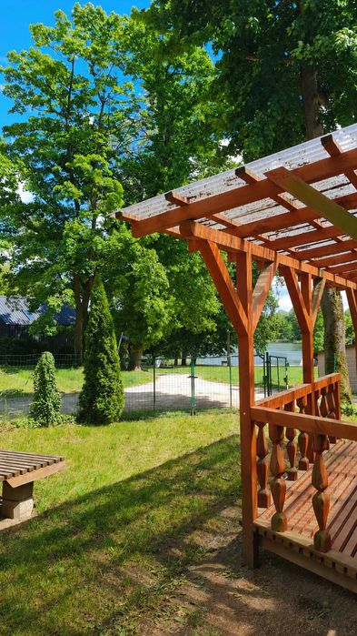 Domek holenderski w Lubaszu z widokiem na jezioro dla 6-8 osób