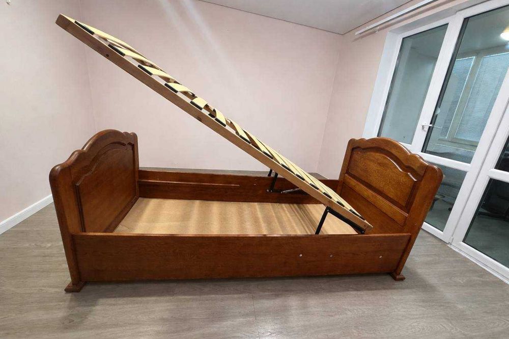 Ліжко дитяче/доросле дерев’яне 200*90, ясен