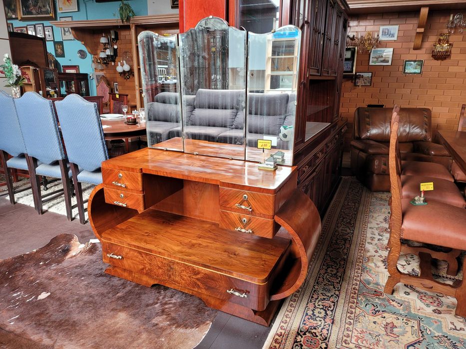 Toucador antigo estilo arte Deco - restaurado