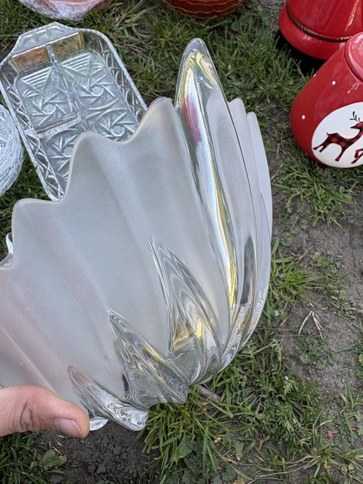 Misa szklana/krysztal gruba, lisc