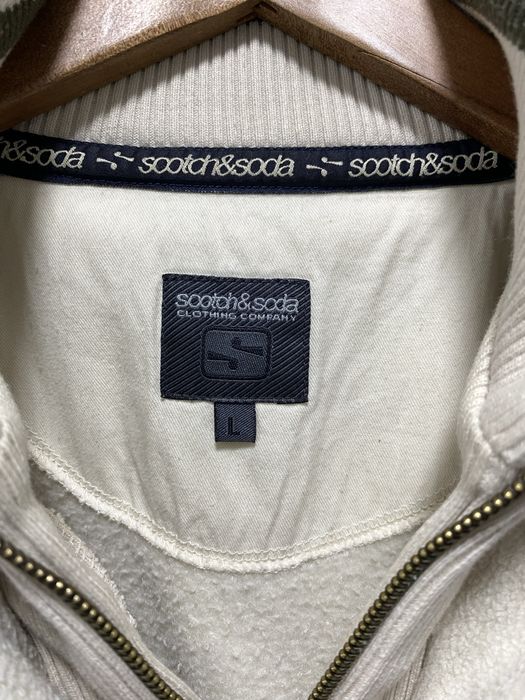Флисовая кофта Scotch & Soda размер L флиска полузипка