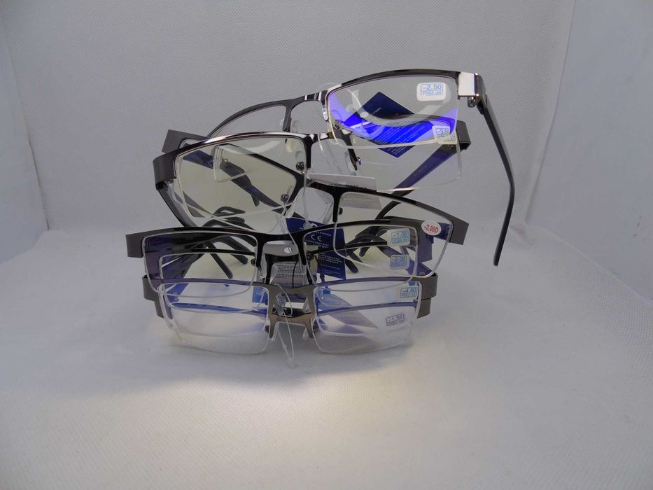 Okulary minus 1 dioptry z antyrefleksem +gratisy