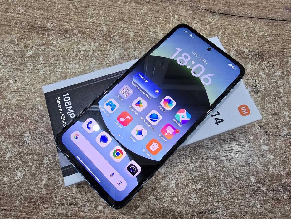 Telefon XIAOMI REDMI NOTE 14 256GB Komplet