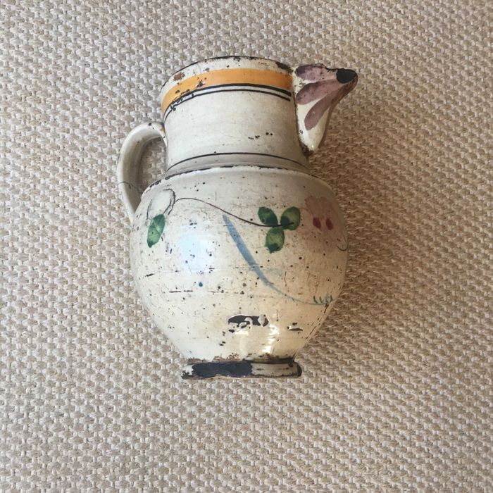 Colcha de Castelo Branco Sec.XVIII e Jarro / cântaro  Século XIX