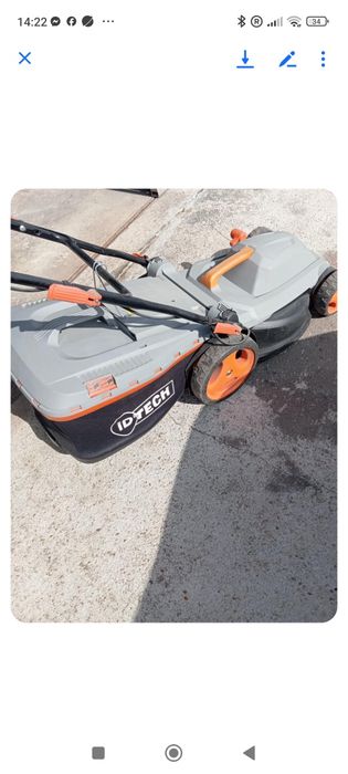 Corta relva elétrico