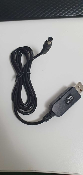 USB кабель для живлення роутера WiFi та оптики DC 5.5x2.1 12V