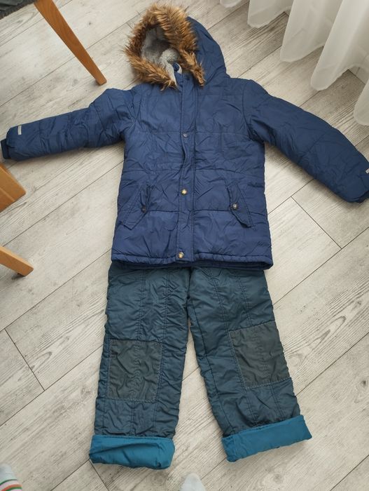 Kurtka i spodnie zimowe 128 cm