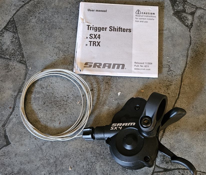 Manetka rowerowa przerzutki SRAM SX4