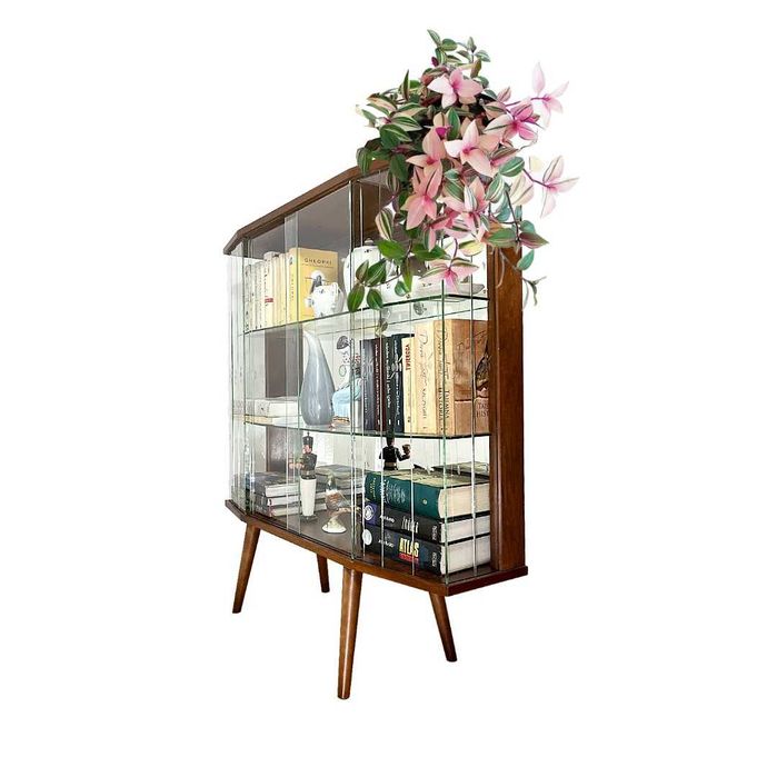 witryna serwantka gablota kredens vintage prl