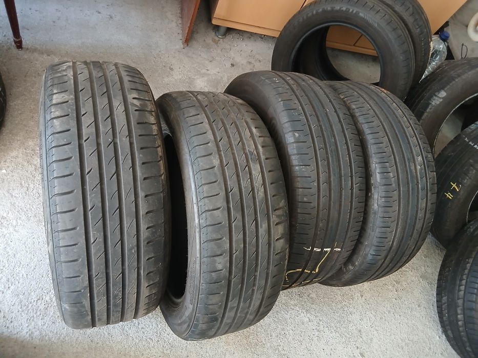 4 Pneus 215/55R17 Continental e Nexen