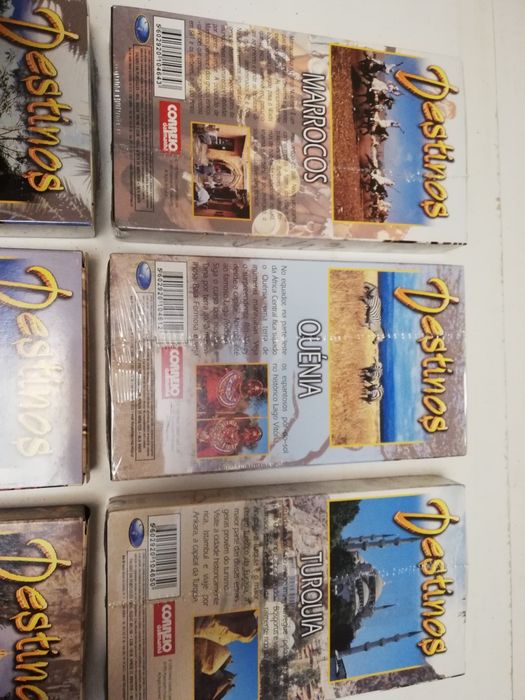 Coleção 6 cassetes "Destinos"