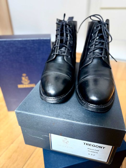 Herring Tregony trzewiki skórzane ocieplane 40,5 jak nowe