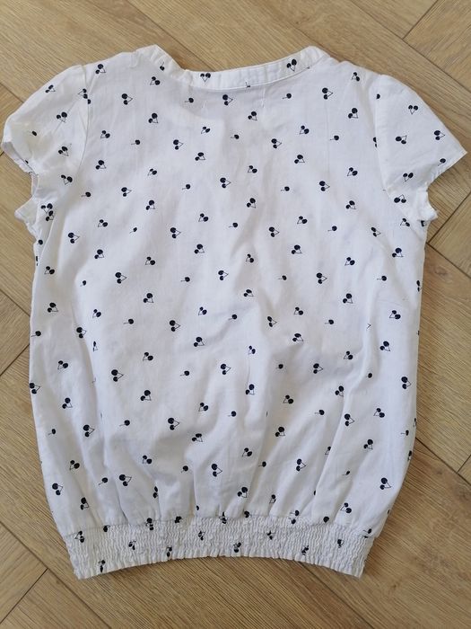 Bluzka biała na zakończenie /rozpoczęcie szkoły