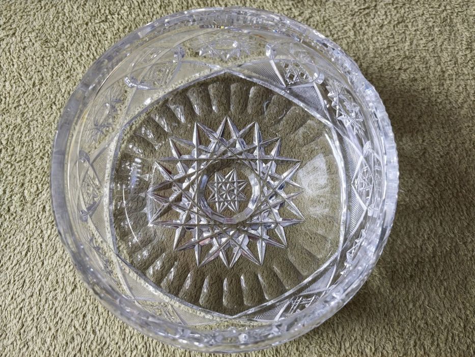 Kryształy zestaw 5 sztuk PRL (cześć 1)