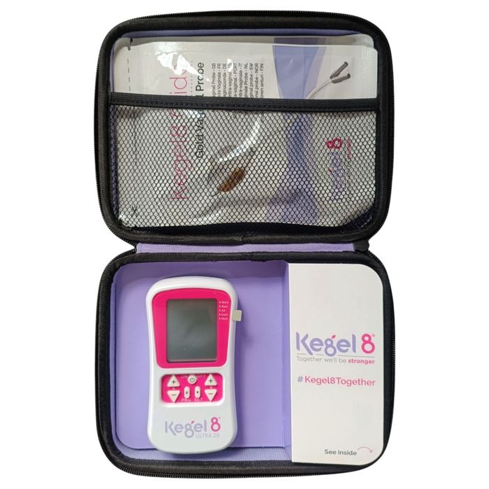 Kegel8 Ultra 20 aparat elektroniczny do ćwiczeń mięśni dna miednicy i innych.