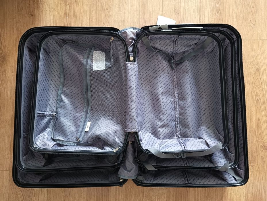 Komplet 3 walizek firmy WINGS niebieski NOWE odbiór osobisty lub wysył