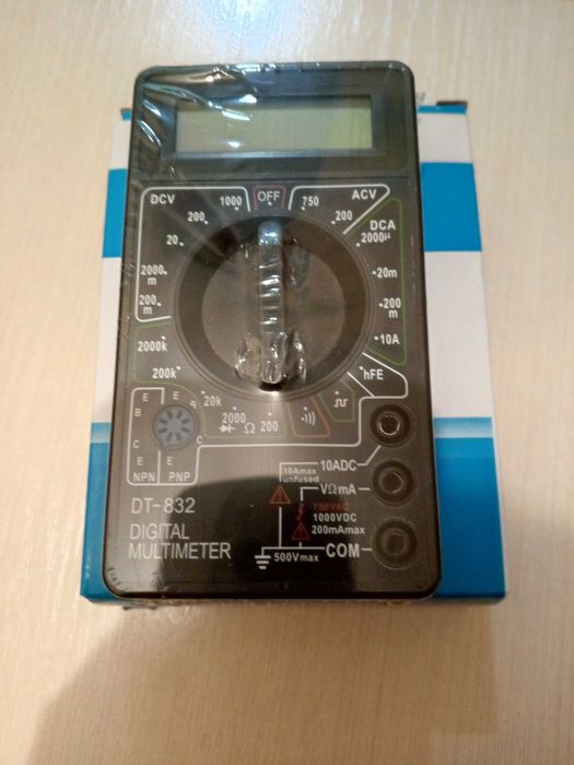 Мультиметр DT-832, новый