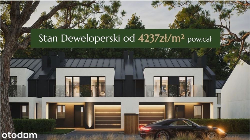 Nowoczesny dom w Radomiu w otoczeniu natury - Polana Wieniawskiego