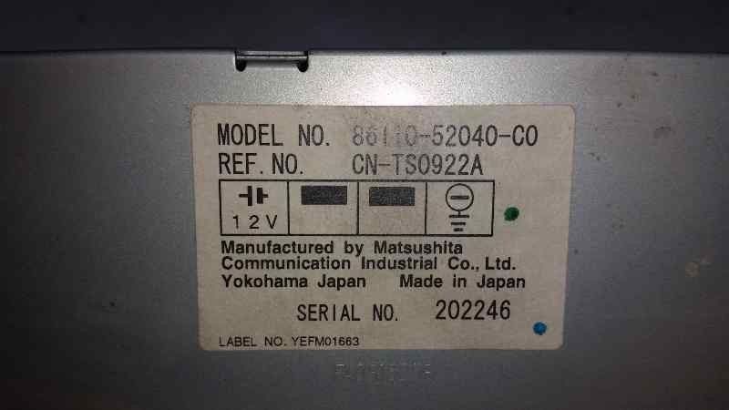COMANDO RADIO TOYOTA YARIS VERSO 2003