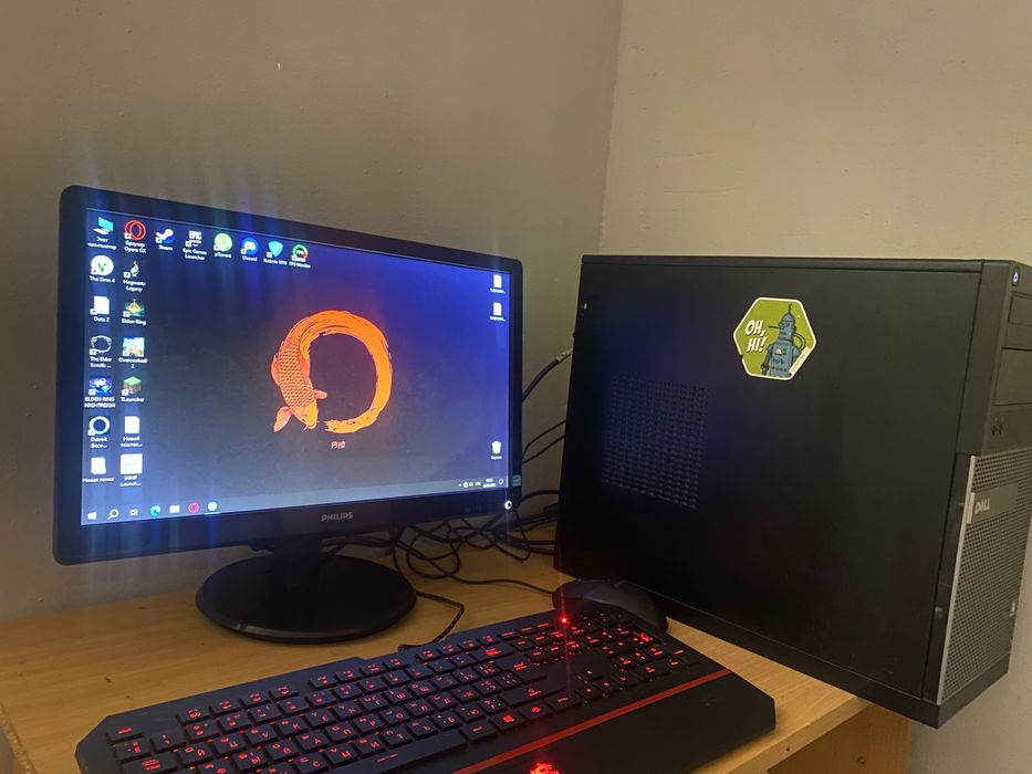 Компьютер для учебы и игр i5, rx 570 8gb, 16gb ОЗУ, 500 hdd, SSD 120